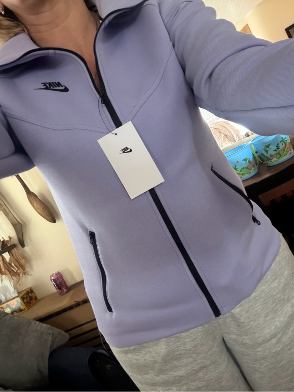 NWT Nike Tech Women’s Hoodie Lilac